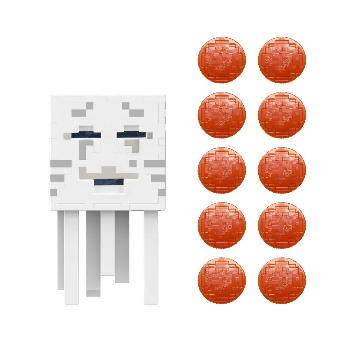 Mattel Minecraft Feuerkugel-Ghast, authentische Figur aus dem Videospiel