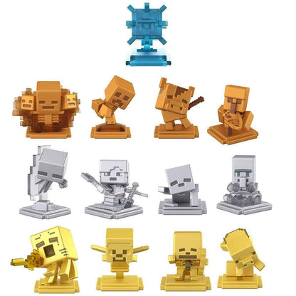 Mattel Minecraft Mini-Figuren Sortiment, 1 Stück, sortiert