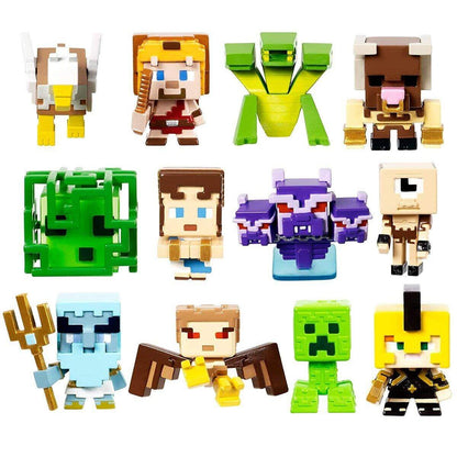 Mattel Minecraft Mini-Figuren Sortiment, 1 Stück, sortiert