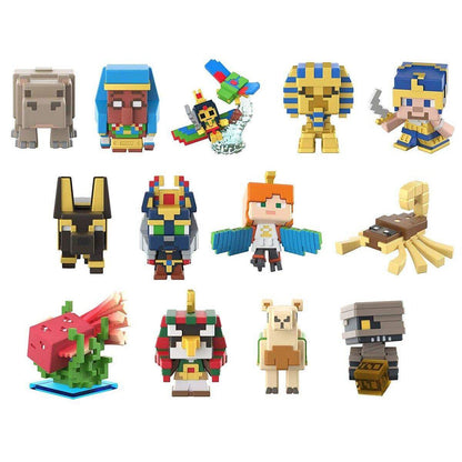 Mattel Minecraft Mini-Figuren Sortiment, 1 Stück, sortiert