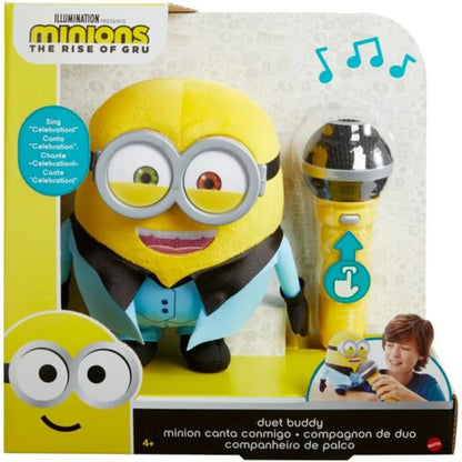 Mattel Minions Duettpartner Bob, ca. 20cm große Plüschfigur
