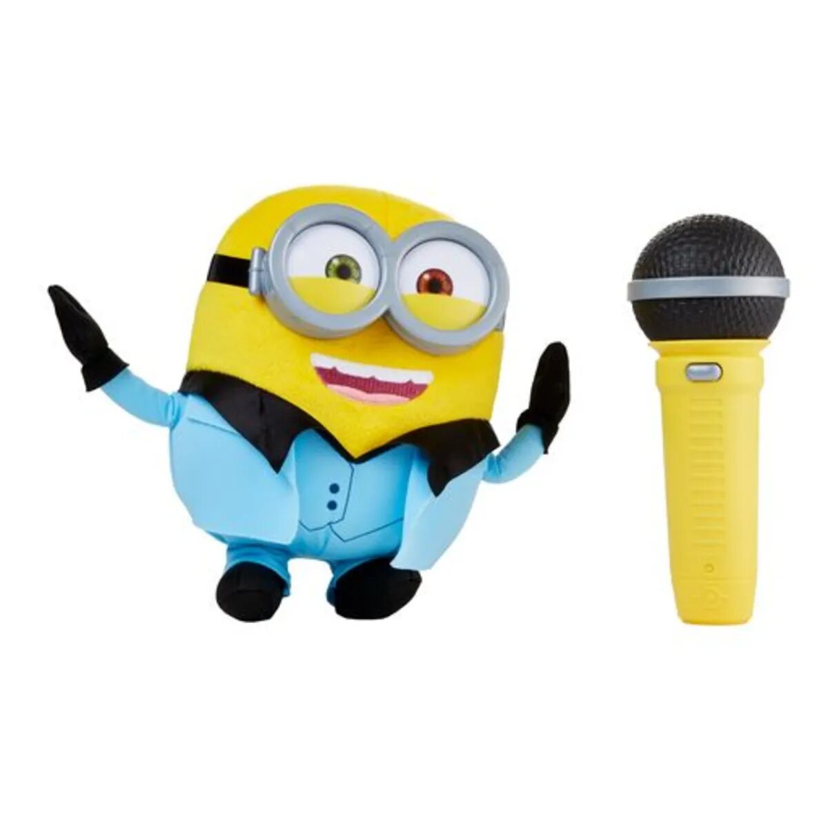 Mattel Minions Duettpartner Bob, ca. 20cm große Plüschfigur