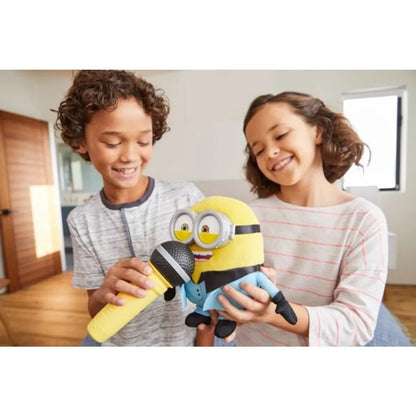 Mattel Minions Duettpartner Bob, ca. 20cm große Plüschfigur