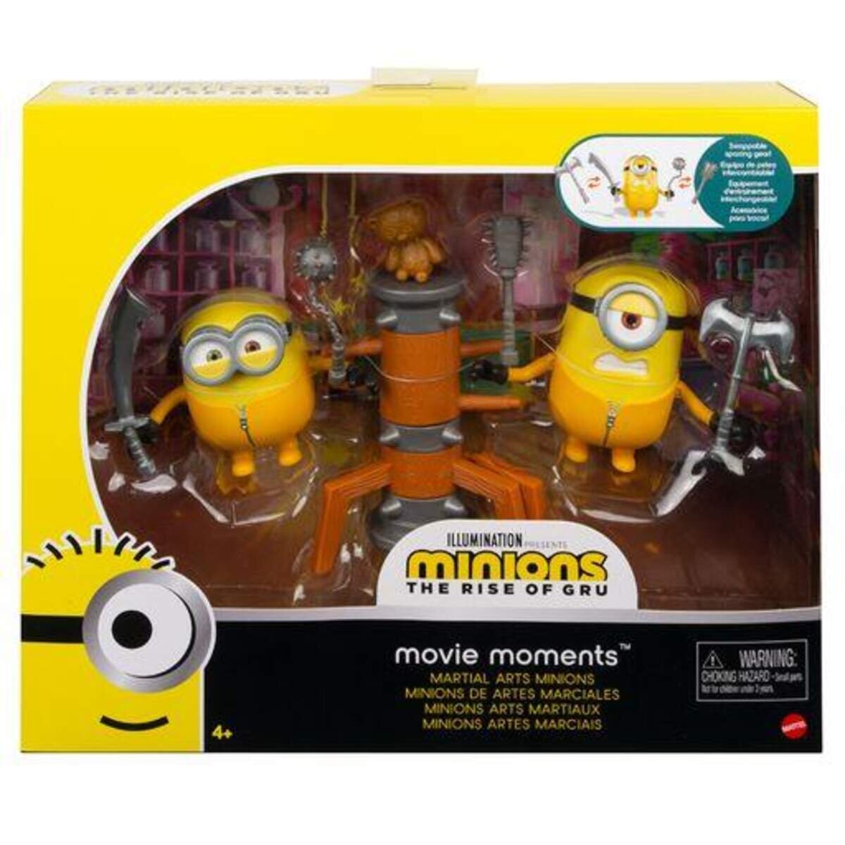 Mattel Minions Movie Moments Kampfsport-Minions