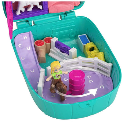 Mattel Polly Pocket Kaktus-Reiterhof Schatulle