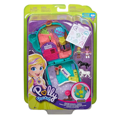 Mattel Polly Pocket Kaktus-Reiterhof Schatulle