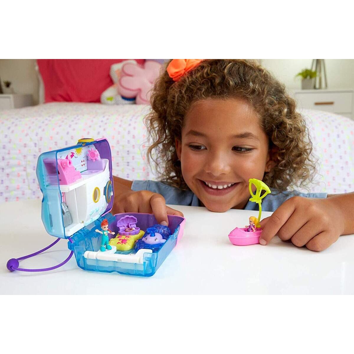 Mattel Polly Pocket Kreuzfahrt-Abenteuer-Eis Schatulle