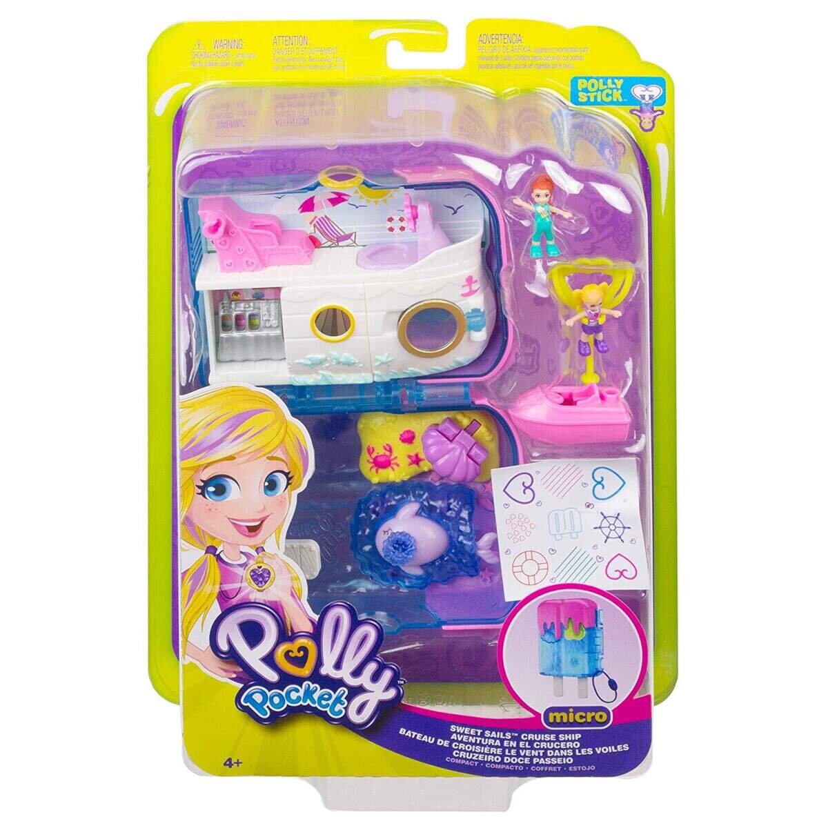 Mattel Polly Pocket Kreuzfahrt-Abenteuer-Eis Schatulle