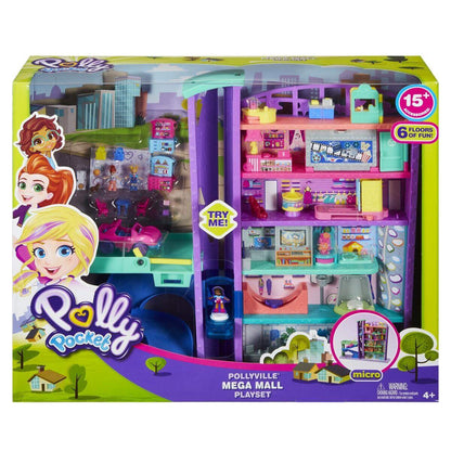 Mattel Polly Pocket Puppenhaus Grande Galleria