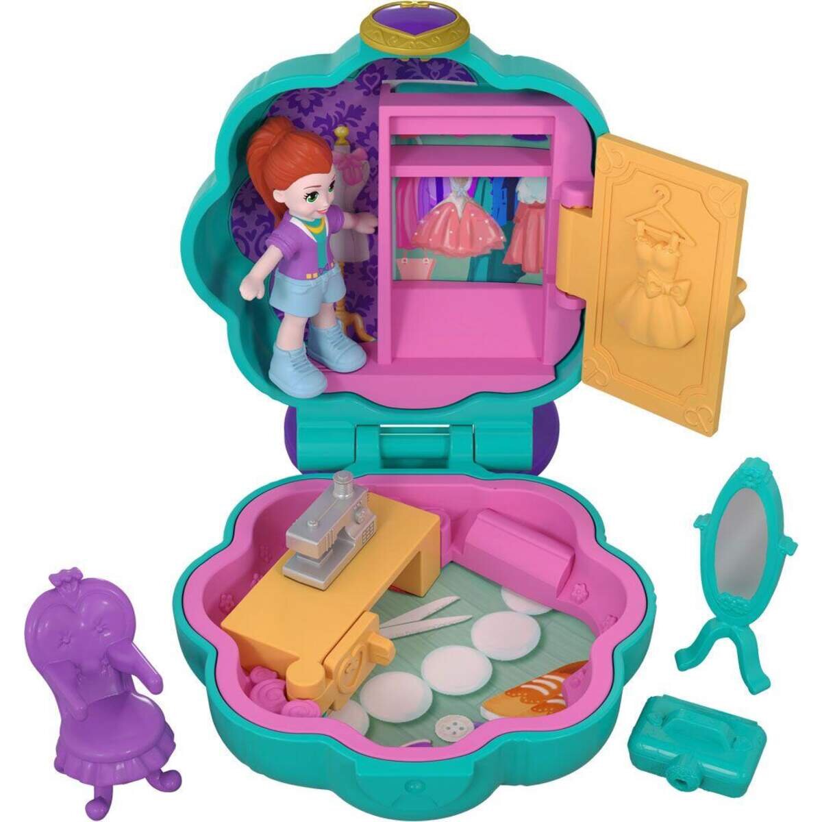 Mattel Polly Pocket Spielsets, sortiert