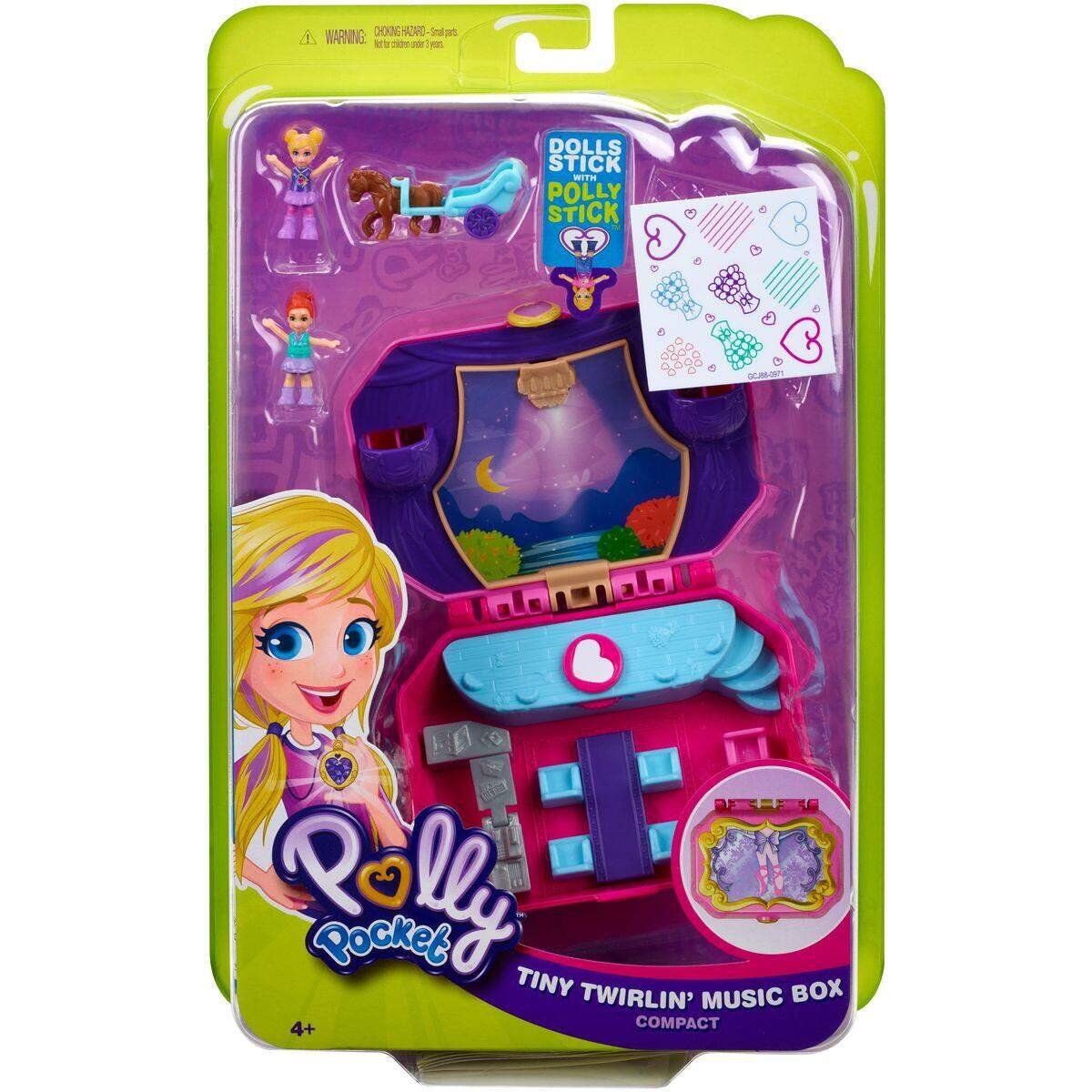 Mattel Polly Pocket World Balletbühne Schatulle