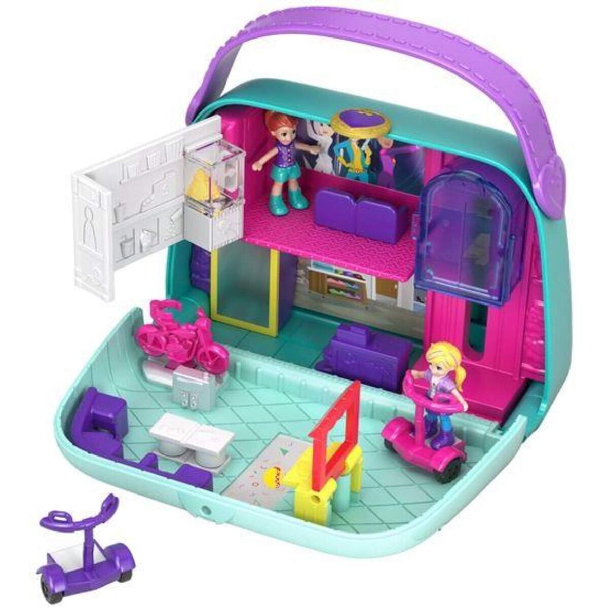 Mattel Polly Pocket World Einkaufszentrum Schatulle