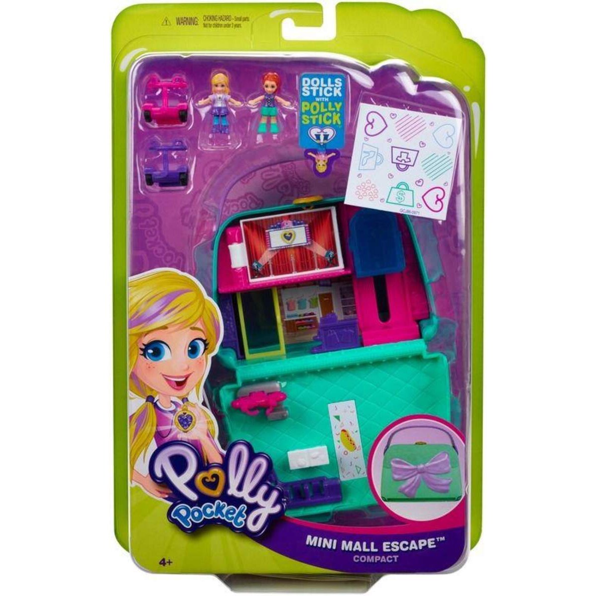 Mattel Polly Pocket World Einkaufszentrum Schatulle