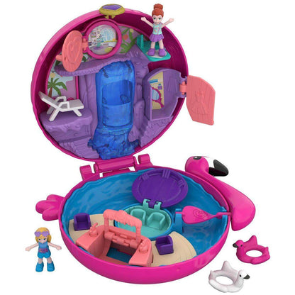 Mattel Polly Pocket World Flamingo Schatulle