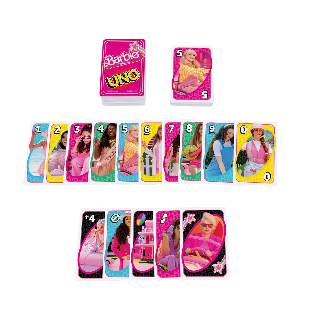 Mattel UNO Barbie The Movie