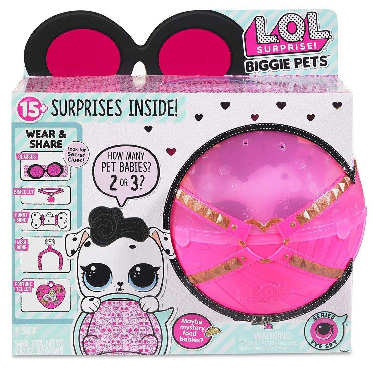 MGA Entertainment  L.O.L. Surprise Biggie Pet, 1 Stück, sortiert