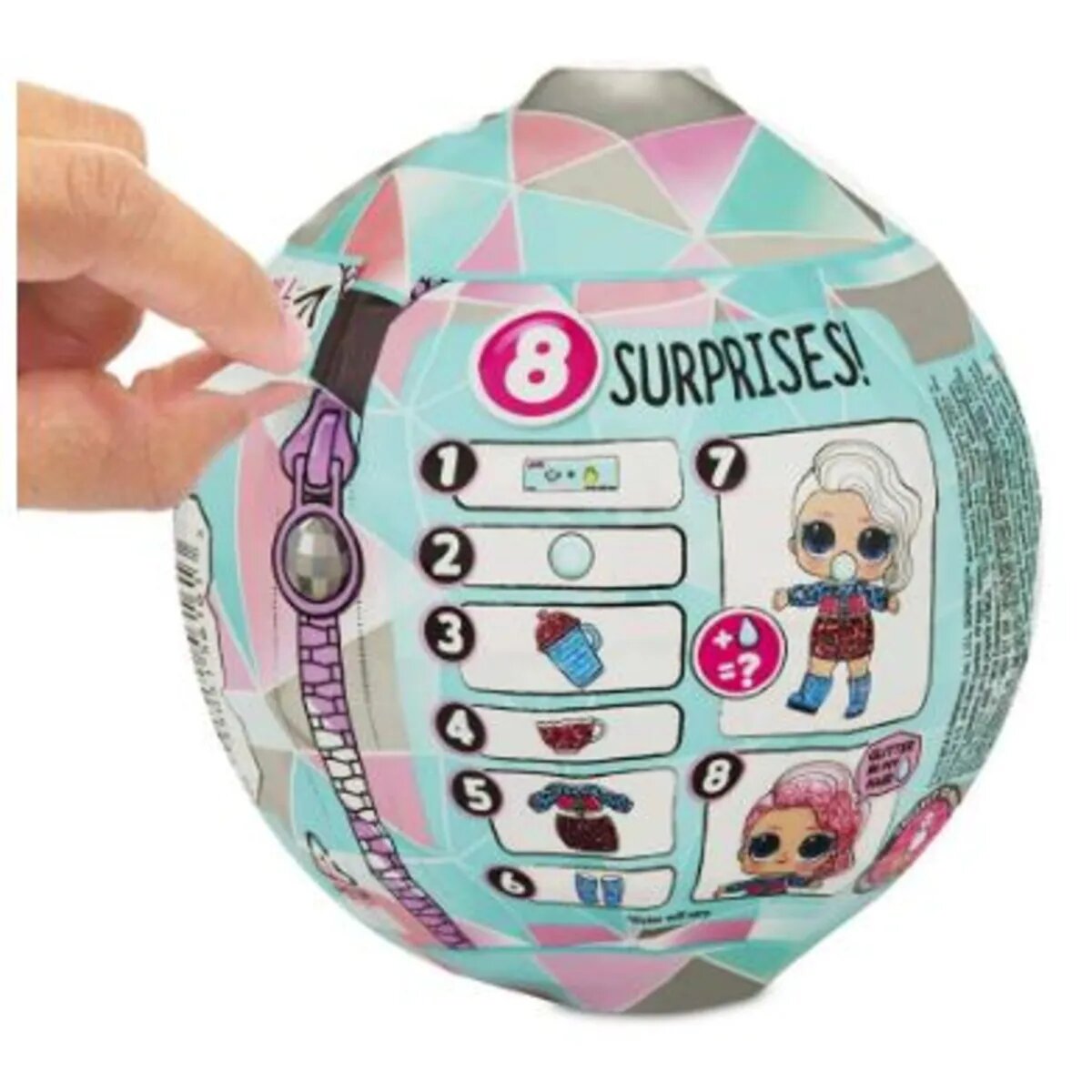 MGA Entertainment L.O.L. Suprise Winter Disco Glitter Globe