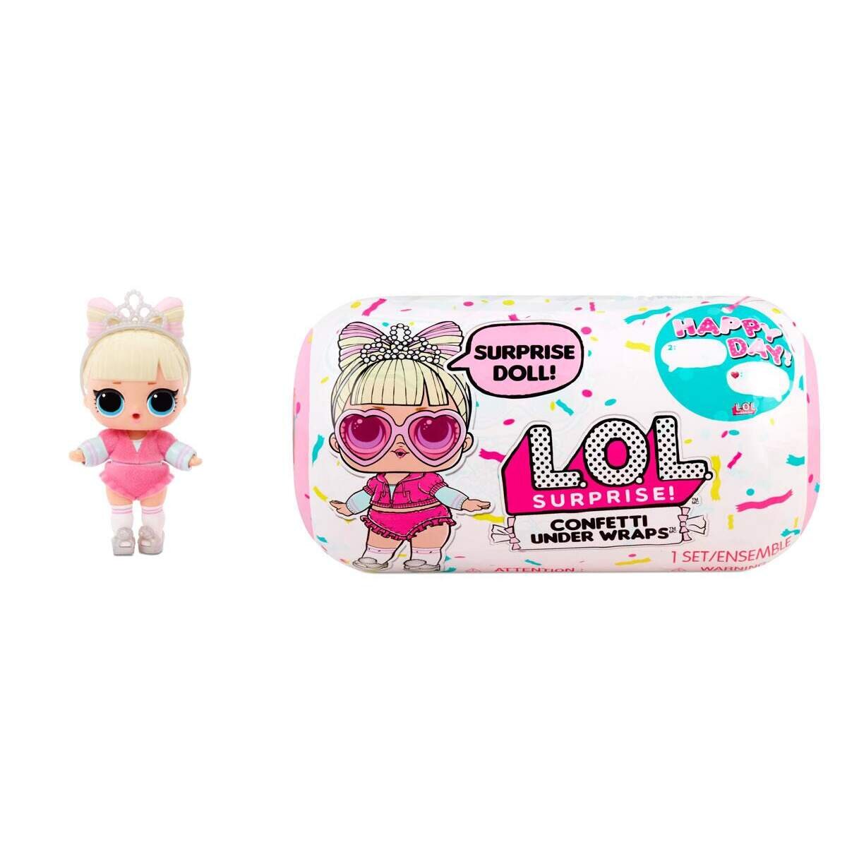 MGA Entertainment L.O.L. Surprise Confetti Reveal, 1 Stück, sortiert