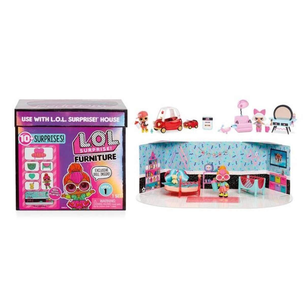 MGA Entertainment L.O.L. Surprise! Möbelset 1 Stück, 4-fach sortiert