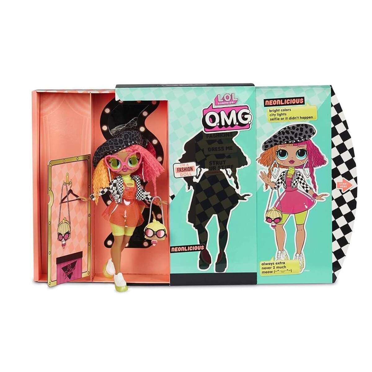 MGA Entertainment L.O.L. Surprise! O.M.G. Puppe Neonlicious