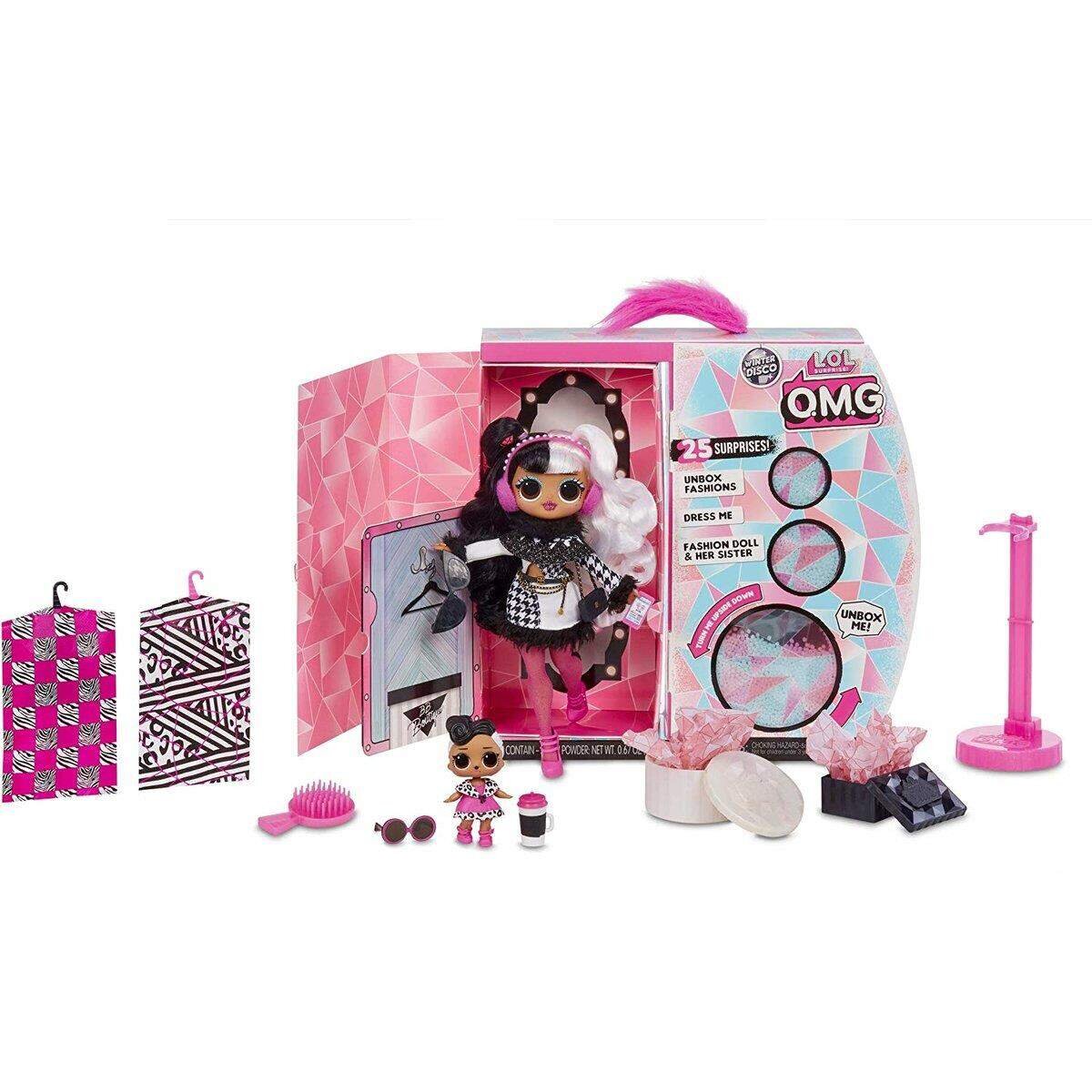 MGA Entertainment L.O.L. Surprise! O.M.G. Puppe Winter Disco Dollie & Dollface