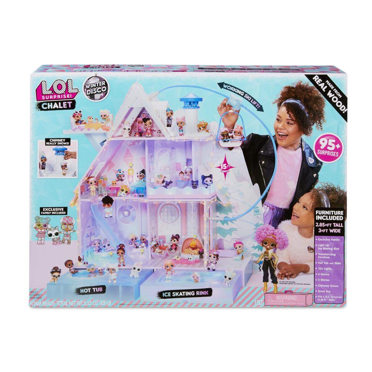 MGA Entertainment L.O.L. Surprise! Winter Puppenhaus