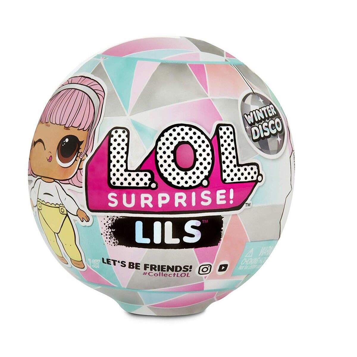 MGA Entertainment L.O.L. Surprise! Winterdisco Lils Sister und Lil Pets, 1 Stück, sortiert