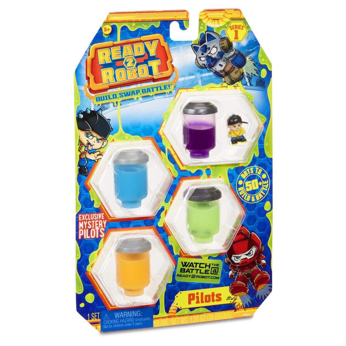 MGA Entertainment Ready2Robot- Pilots Asst Serie1, , 1 Stück, sortiert