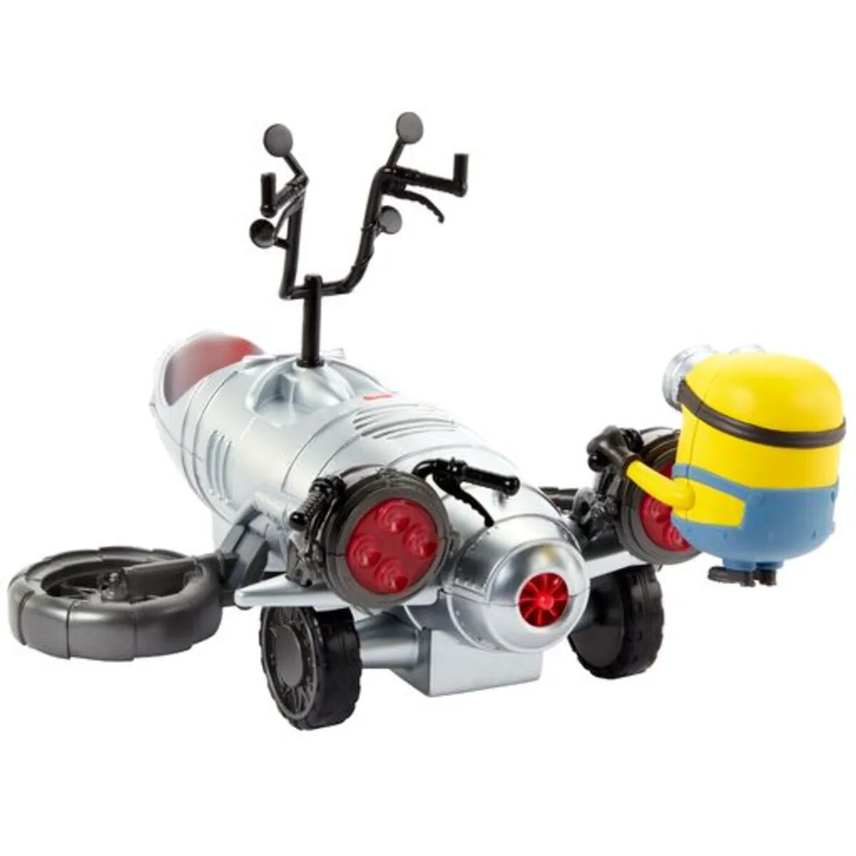 Mattel Minions Wild Rider R/C Fahrzeug und Actionfigur für Kinder ab 4 Jahren
