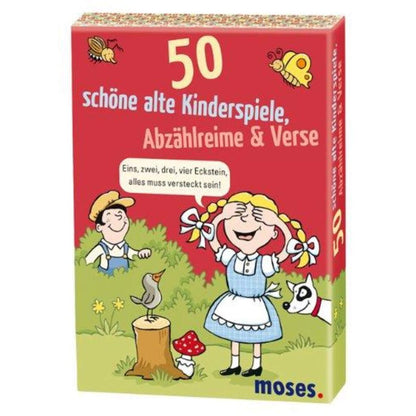 moses. 50 schöne alte Kinderspiele, Abzählreime und Verse
