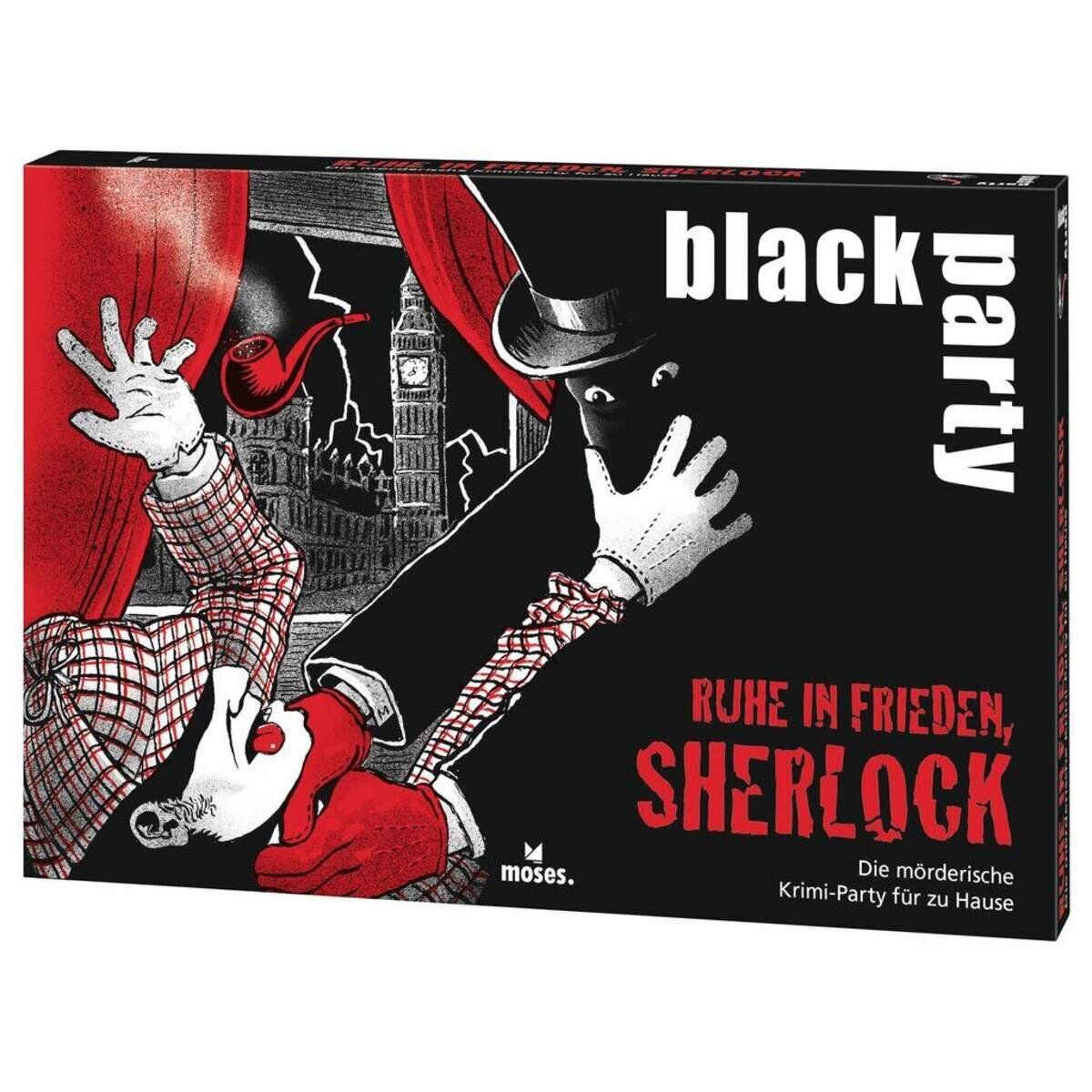 moses. black party Ruhe in Frieden, Sherlock