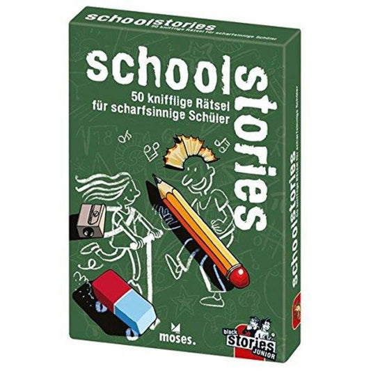 moses. black stories junior, Schul Geschichten, 50 knifflige Rätsel für Schüler