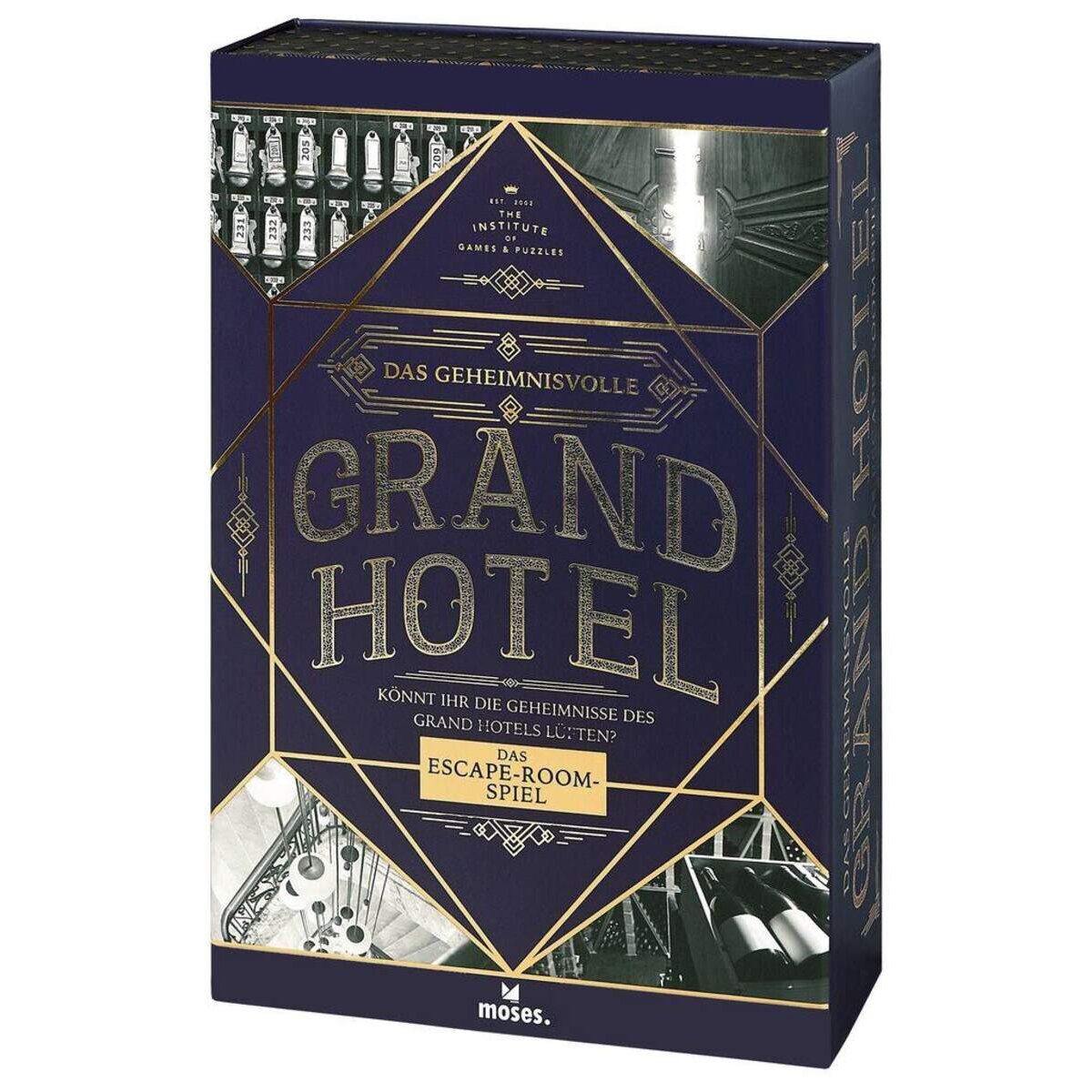 moses. Das geheimnisvolle Grand Hotel Escape-Room-Spiel