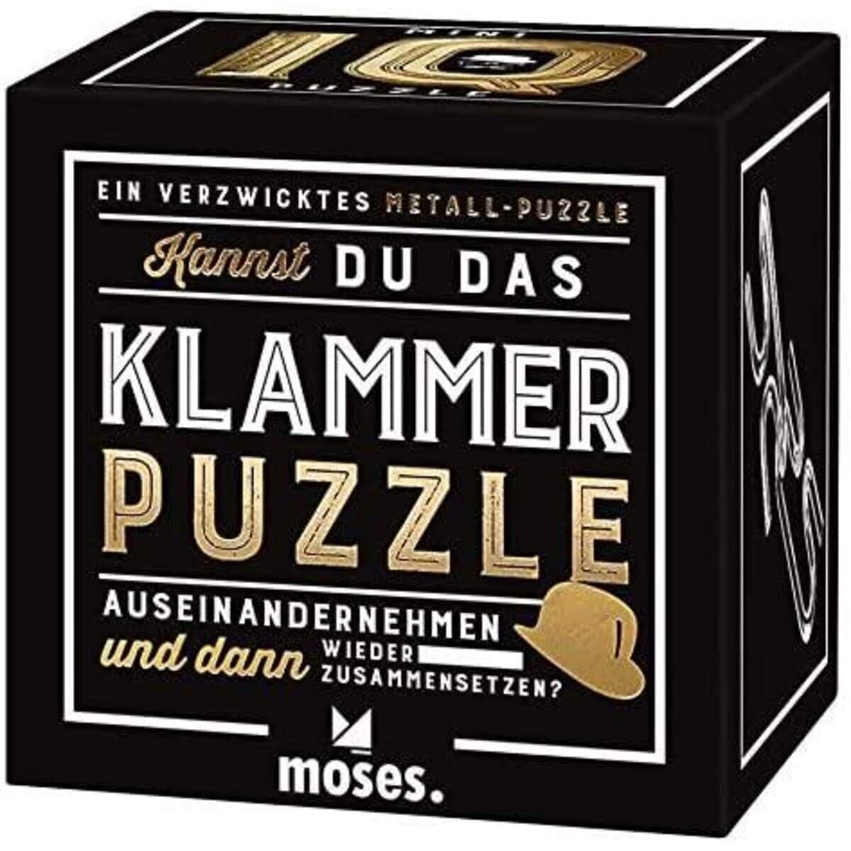moses. Professor Puzzle Mini IQ Puzzle, 1 Stück, 4-fach sortiert