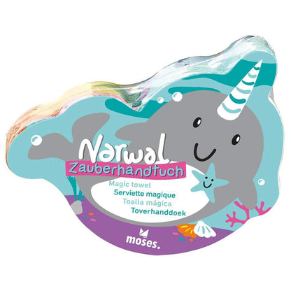 moses. Zauberhandtuch Narwal