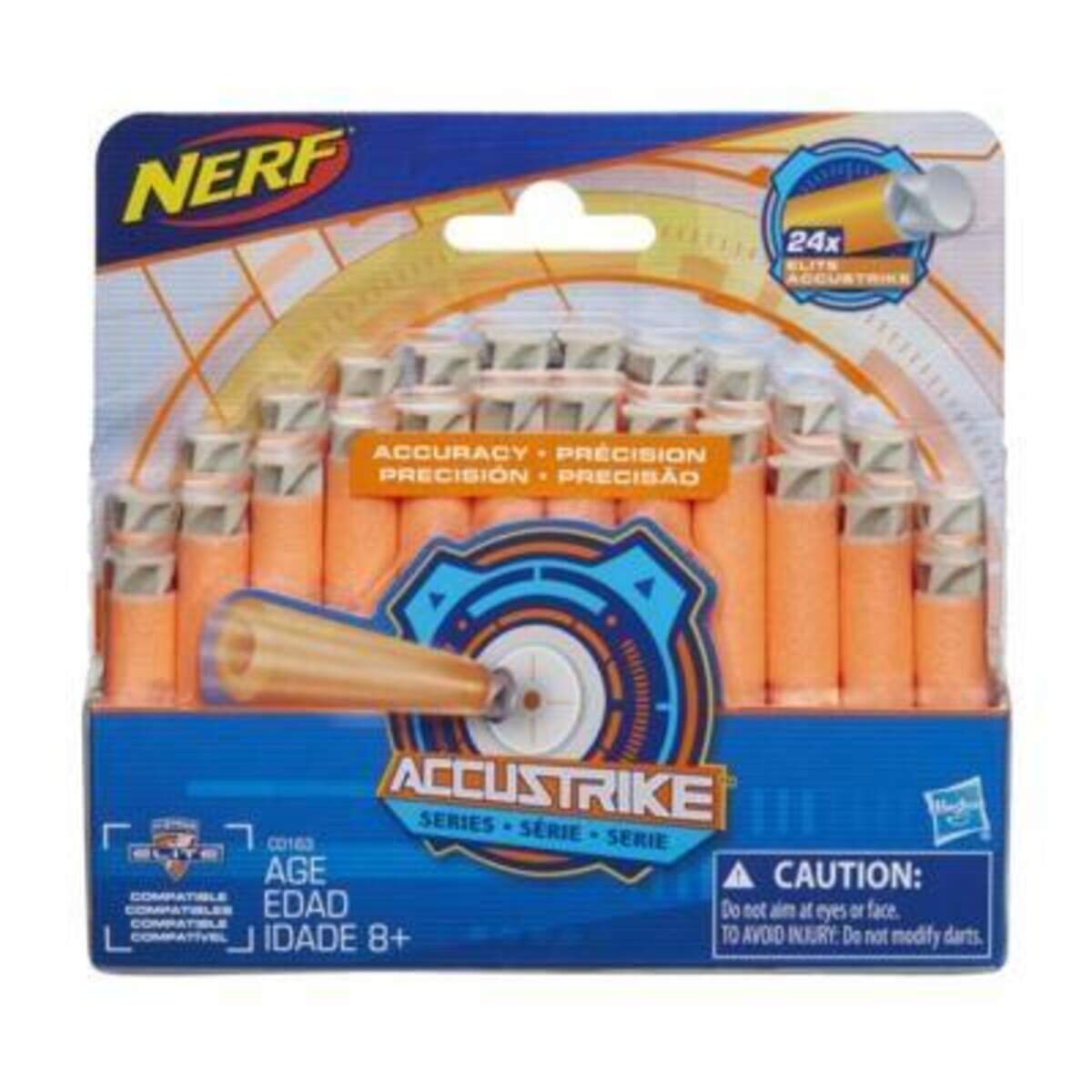 Nerf Accustrike Dart Nachfüllpack, 24 Stück