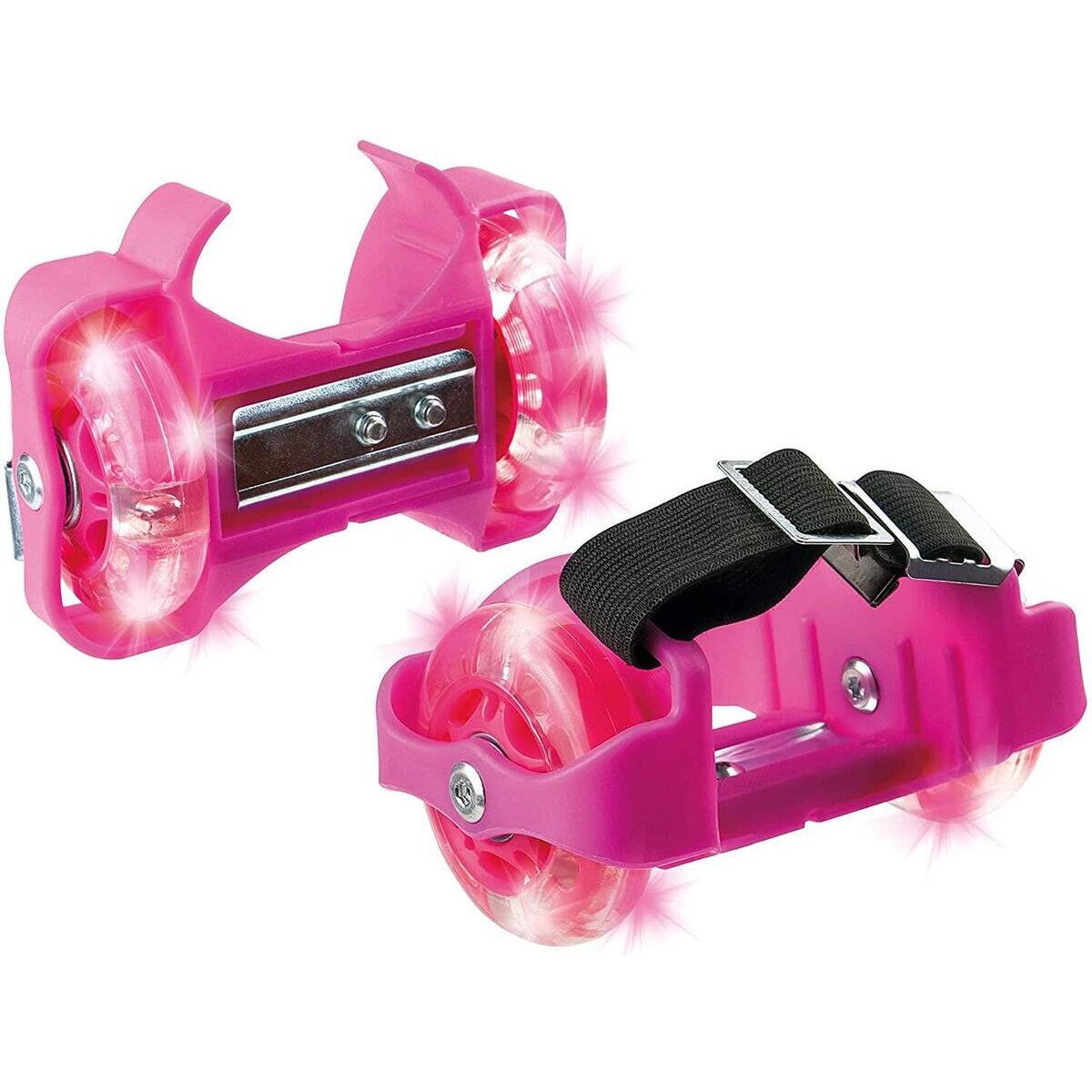 New Sports Fersenroller mit LED, pink