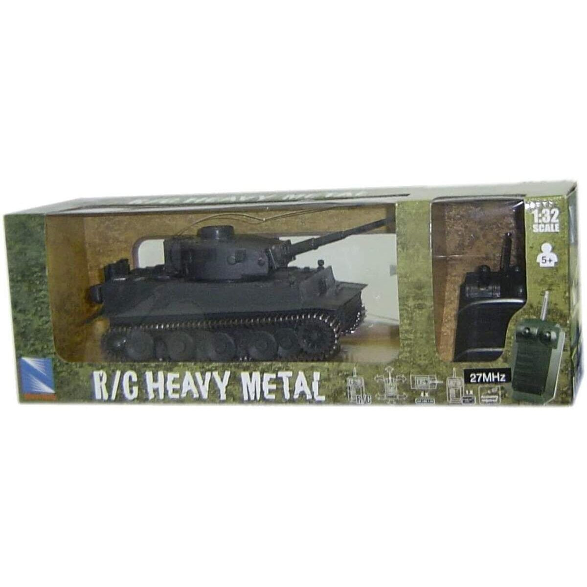 NewRay Ferngesteuerter Modell-Panzer Tiger1 Heavy Metal 1:32