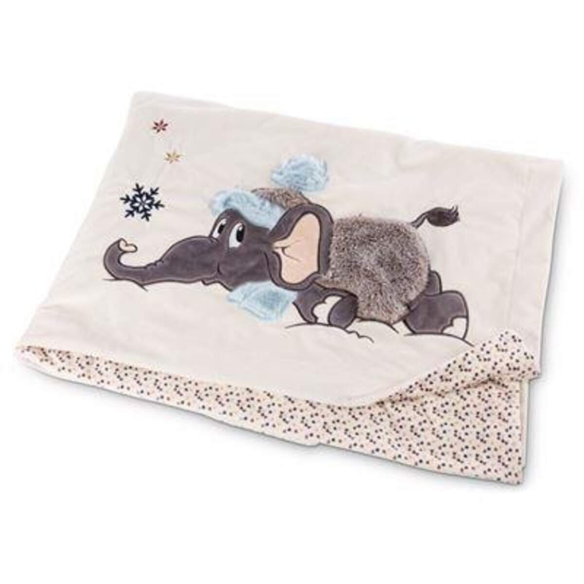 NICI - Winter 2021 - Plüschdecke Elefant Amadou 140 x 175cm