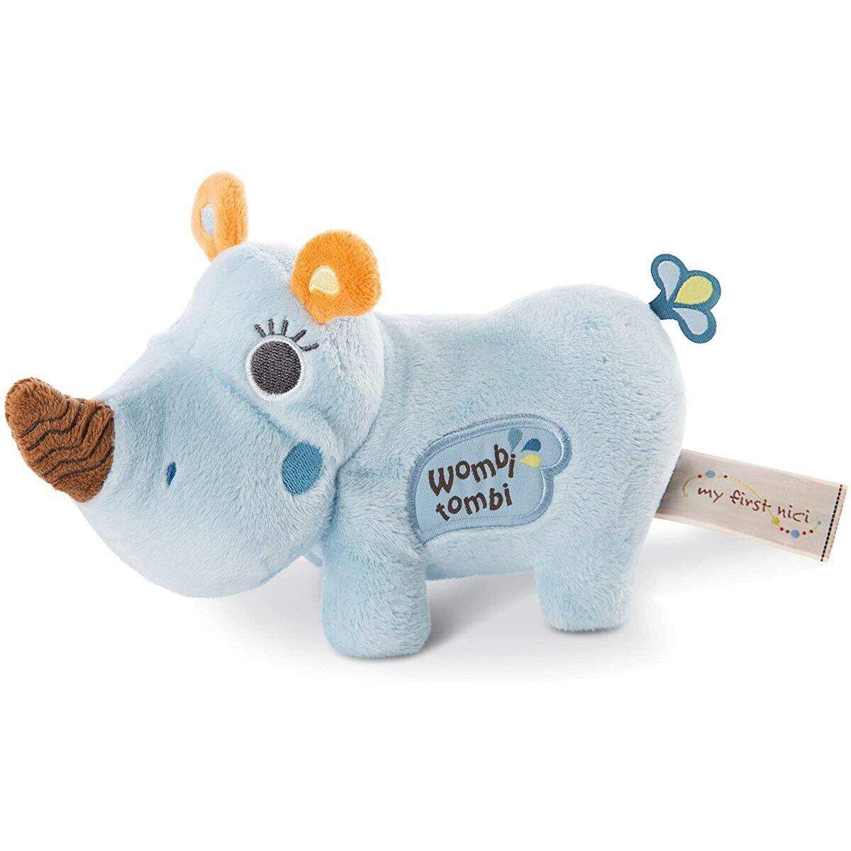 NICI 46570 Schmustier 3D Nashorn Manuffi 20cm