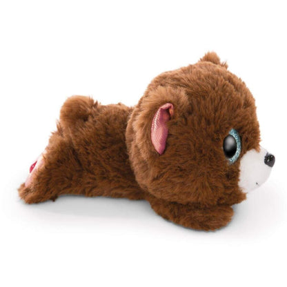 NICI 46920 Glubschis liegendes Kuscheltier Bär Mr Cuddle 15cm
