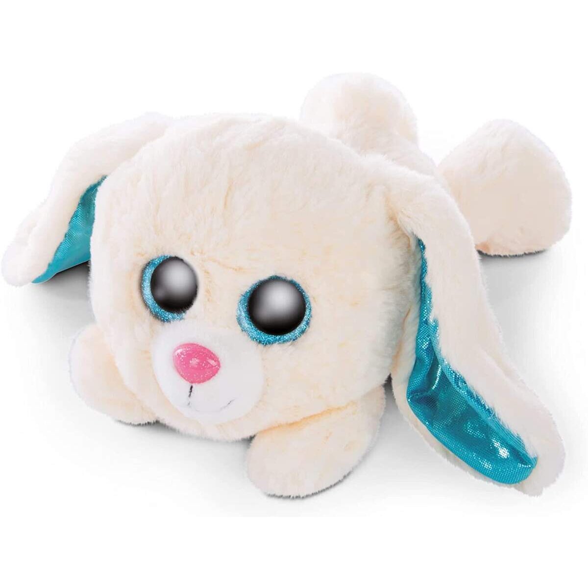 NICI 46925 Glubschis liegendes Kuscheltier Hase Wolli-Dot 25cm