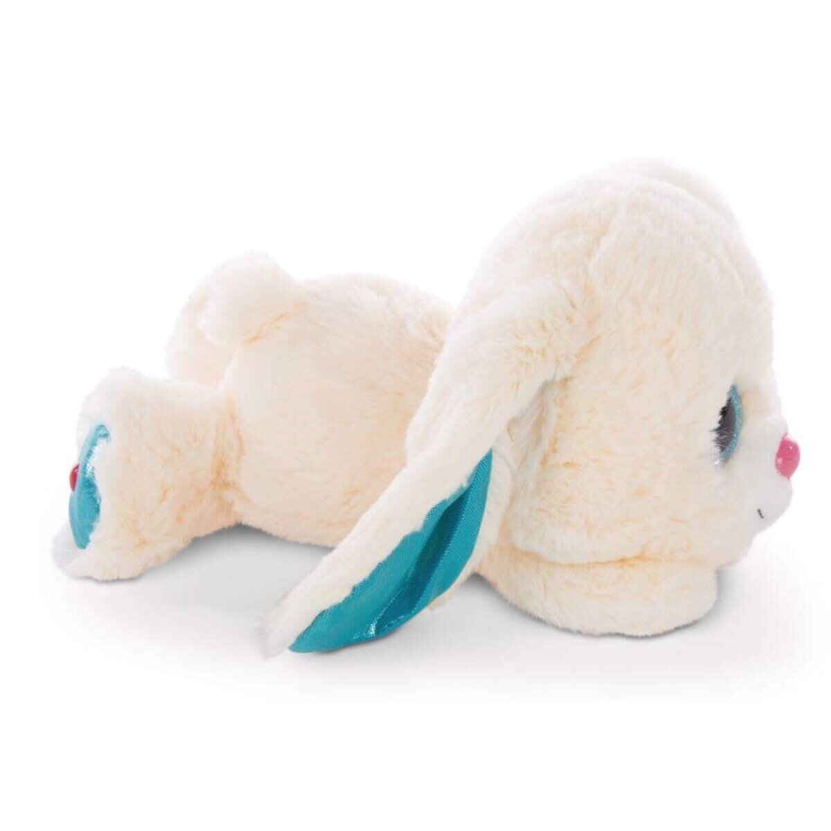NICI 46925 Glubschis liegendes Kuscheltier Hase Wolli-Dot 25cm