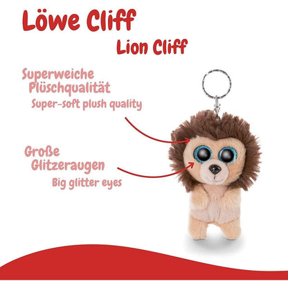NICI 46942 Original – Glubschis Schlüsselanhänger Löwe Cliff 9cm