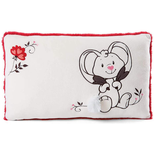 NICI 47482 Rechteckiges Kissen Love Hase 43x25cm