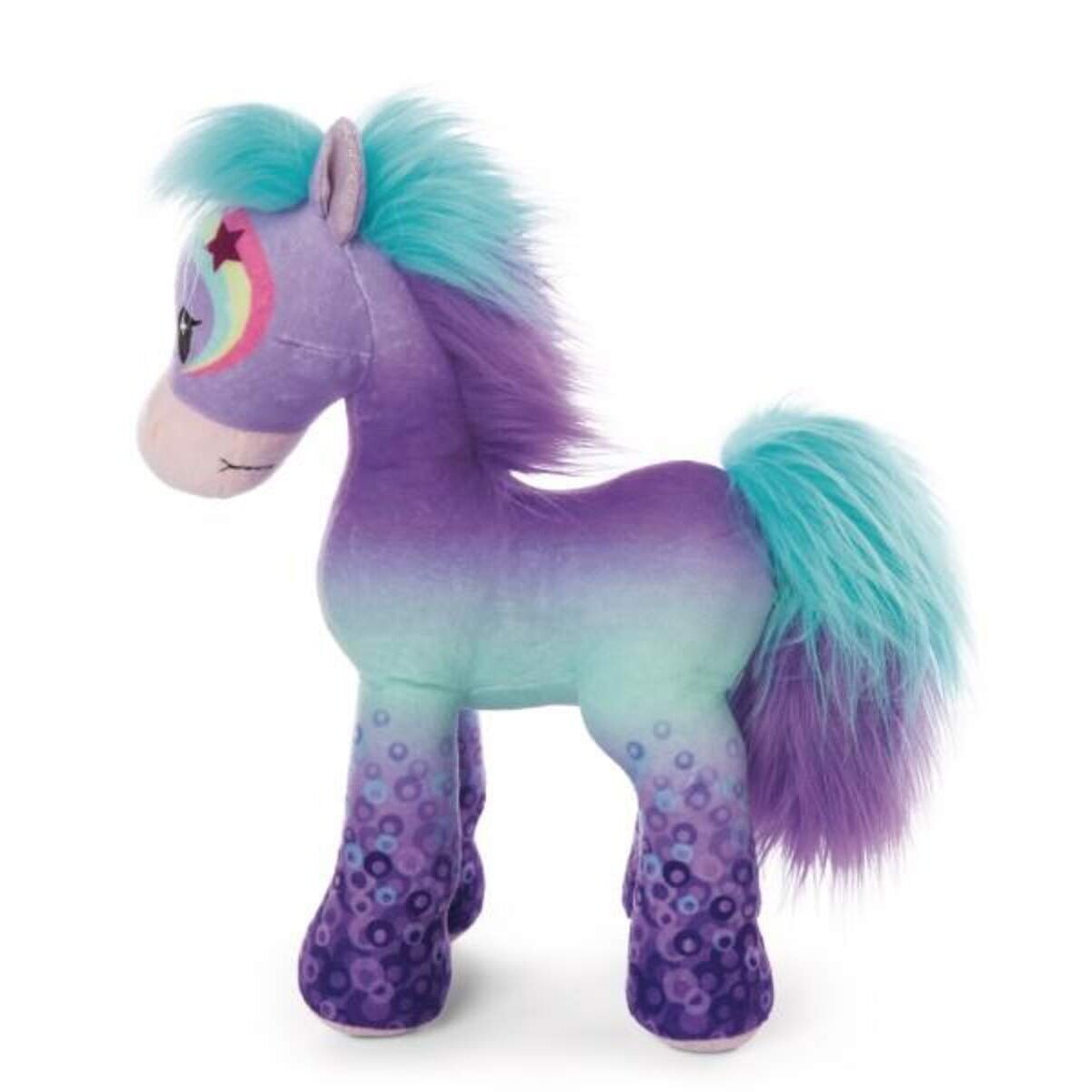 NICI 47847 Stehendes Kuscheltier Pony Starjumper NICI Green