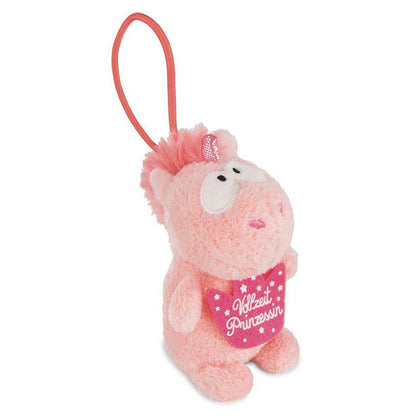 NICI Anhänger Einhorn Merry Heart "Vollzeit Prinzessin", 8 cm