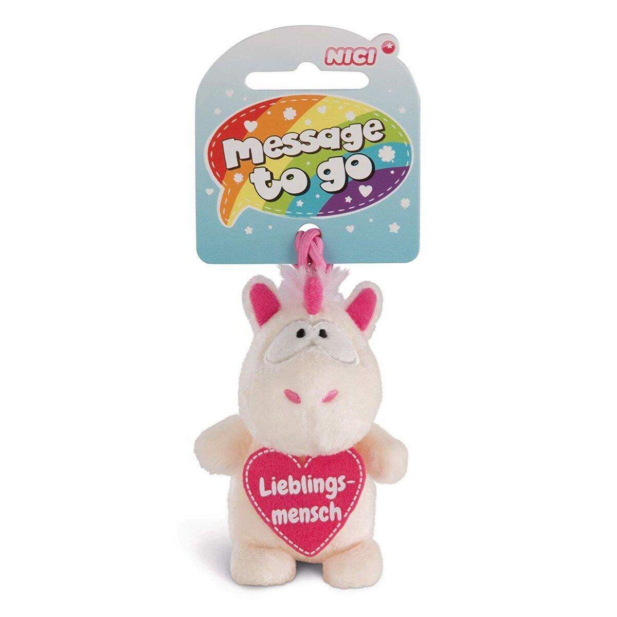NICI Anhänger Einhorn Theodor "Lieblingsmensch", 8 cm