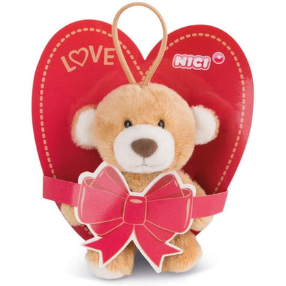 NICI Anhänger Love Bär mit elastischer Schlaufe, 10 cm