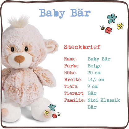 NICI Baby Bär Plüsch Schlenker, 20 cm